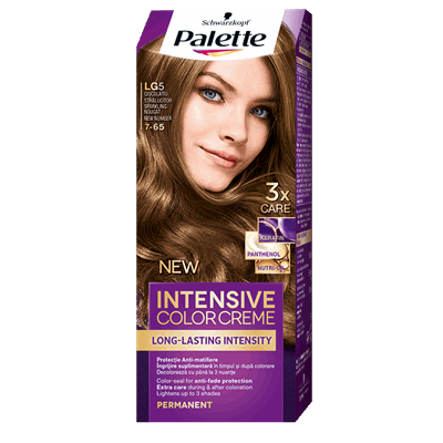 Palette INTENSIVE COLOR CREME Vopsea de Par Nuanta G4/LG5 Ciocolatiu Stralucitor 110 ml - WALTI WALTI