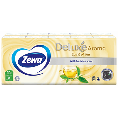 Zewa Deluxe Bastiste Nazale Ceai 10 bucati - WALTI WALTI