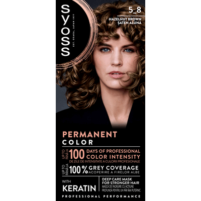 syoss Baseline Color Vopsea de Par Nuanta Hazelnut Brown 115 ml - WALTI WALTI