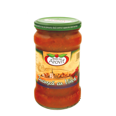 AROVIT Zacusca cu Vinete  300 g - WALTI WALTI