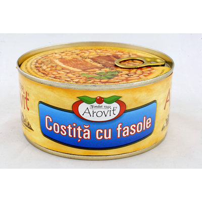 AROVIT Costita cu Fasole  300 g - WALTI WALTI