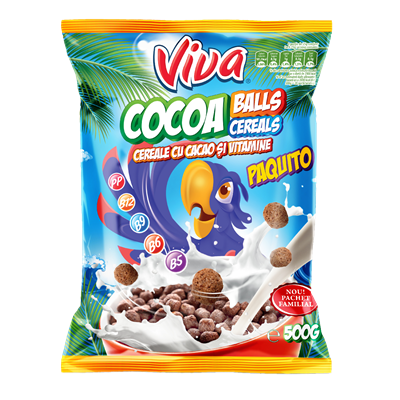 Viva Cereale Balls Cacao 500 g - WALTI WALTI