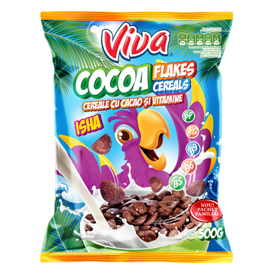 Viva Cereale Flakes Cacao 500 g - WALTI WALTI