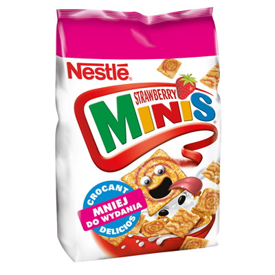 CINI MiNiS Cereale cu Capsuni 250 g - WALTI WALTI