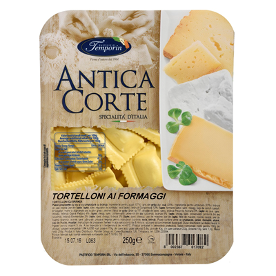 ANTICA Corte Paste Tortelloni Ai Formaggi 250 g - WALTI WALTI