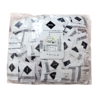 RIOBA Zahar Alb Plic 1 Kg - WALTI WALTI