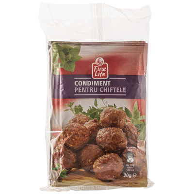 Fine Life Condimente pentru Chiftele 5 20 g - WALTI WALTI
