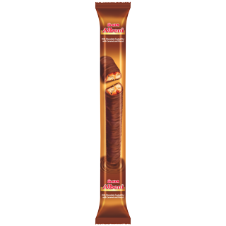 ALBENI Baton de Biscuiti & Caramel 47 g - WALTI WALTI