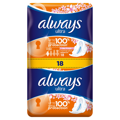 always Absorbante Ultra Fresh 18 bucati - WALTI WALTI