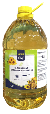 Ulei Floarea Soarelui 5 L - WALTI WALTI