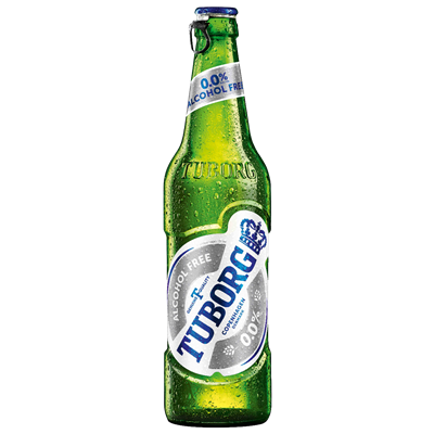 TUBORG Bere Blonda Fara Alcool Sticla Nereturnabile SGR 0,5 L - WALTI WALTI