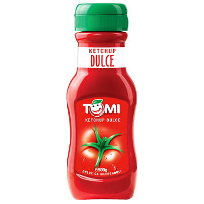 TOMI Ketchup Dulce 500 g - WALTI WALTI
