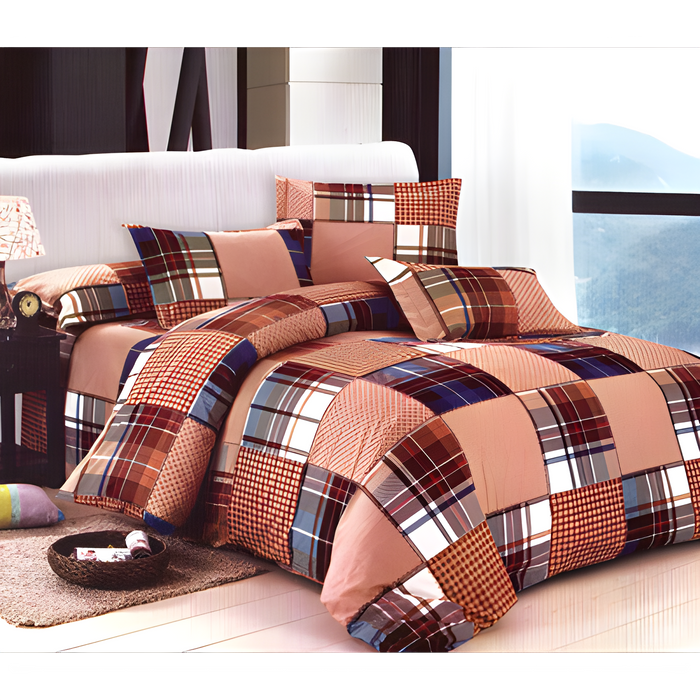 Set Lenjerie Pat 2 Persoane Pucioasa - 200x215 cm, 4 piese - WALTI WALTI