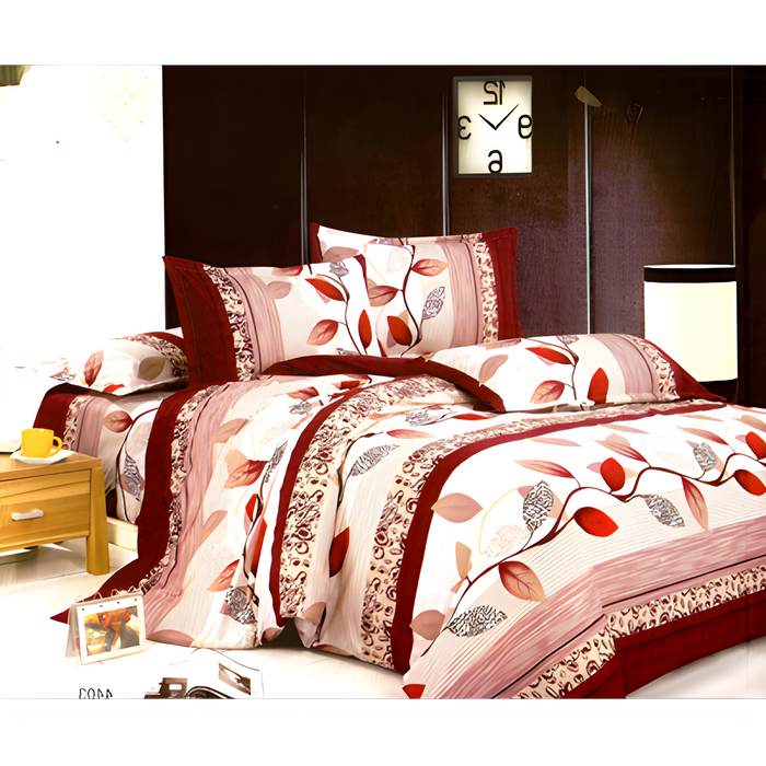 Set Lenjerie Pat 2 Persoane Pucioasa - 200x215 cm, 4 piese - WALTI WALTI