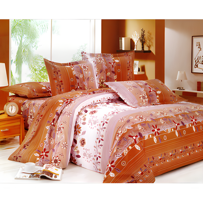 Set Lenjerie Pat 2 Persoane Pucioasa - 200x215 cm, 4 piese - WALTI WALTI