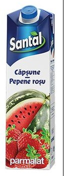 SANTAL Capsune si Pepene Rosu 1 L - WALTI WALTI