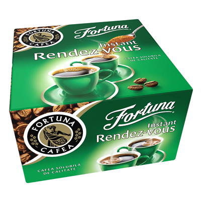 FORTUNA RENDEZ VOUS Cafea Solubila RENDEZ VOUS Instant Stick 60 x 1,8 g - WALTI WALTI