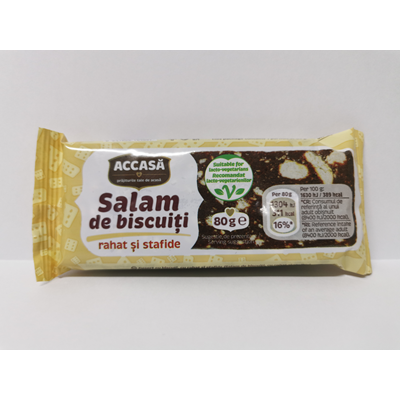 ACCASA Salam Biscuiti Rahat & Stafide 80 g - WALTI WALTI