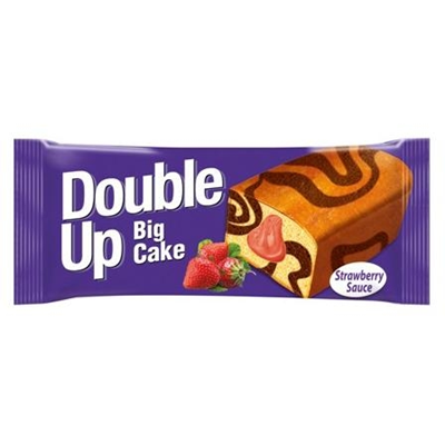 DOUBLE UP Big Cake Prajitura Crema de Capsuni 50 g - WALTI WALTI