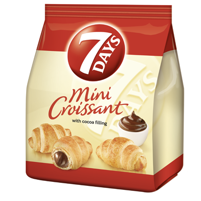 7 DAYS Croissant Mini Cacao 60 g - WALTI WALTI