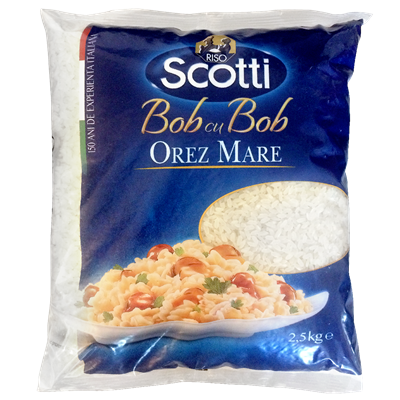 RISO Scotti Bob cu Bob Orez Bob Mare 2,5 Kg - WALTI WALTI