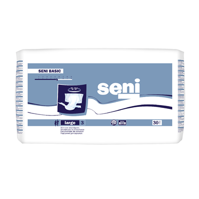 SENI Basic Scutece Adulti L 30 bucati - WALTI WALTI