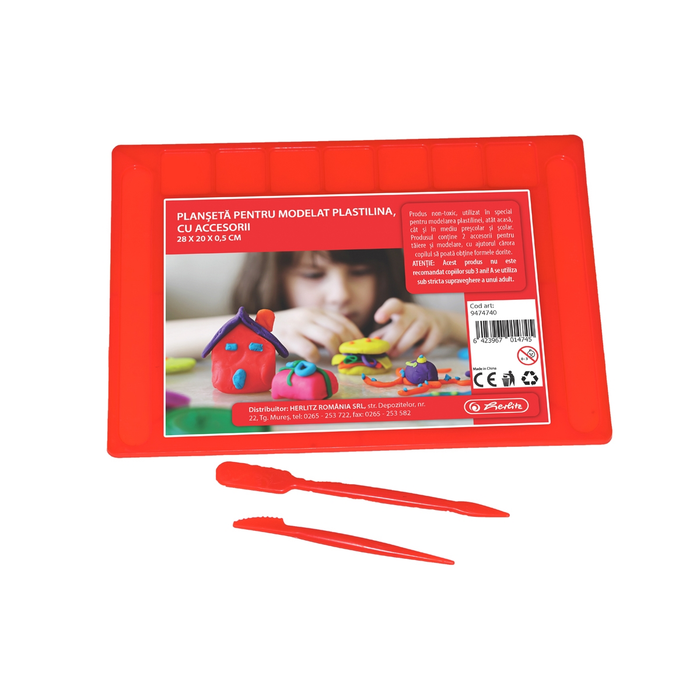 herlitz Planseta Plastic pentru Modelat WALTI