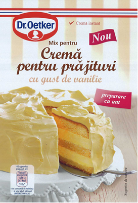 Dr.Oetker Crema Vanilie cu Unt 140 g - WALTI WALTI