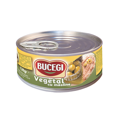Bucegi Pate Vegetal Masline 120 g - WALTI WALTI