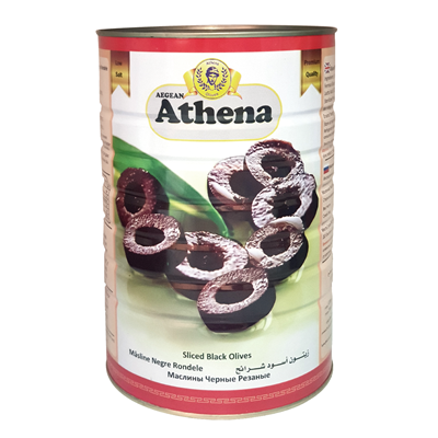 ATHENA Masline Negre Felii Calibru 180-200 2 Kg - WALTI WALTI