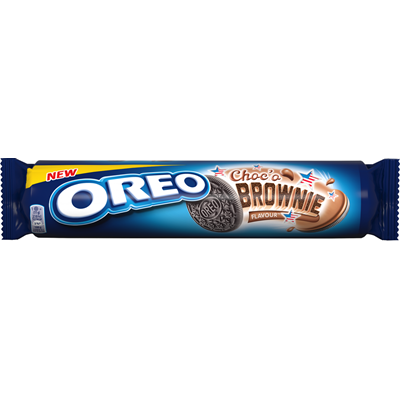 OREO Biscuiti cu Crema Brownie 154 g - WALTI WALTI
