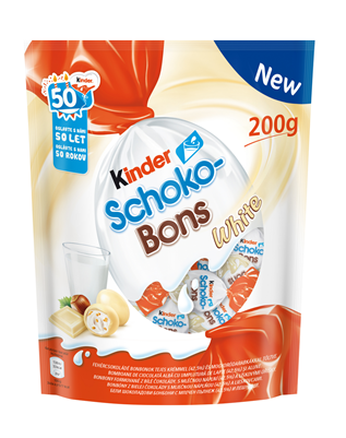Kinder Schokobons White 200 g - WALTI WALTI