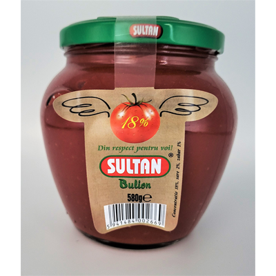 SULTAN Bulion 18% 2 x 580 g - WALTI WALTI