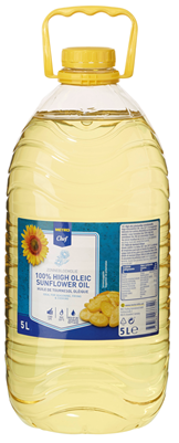 Ulei Floarea Soarelui High Oleic 5 L - WALTI WALTI