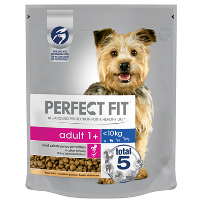 PERFECT FIT Hrana Uscata pentru Caini Adulti S cu Pui 825 g - WALTI WALTI