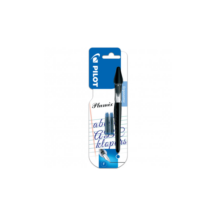PILOT Plumix Stilou Albastru + 2 Rezerve WALTI