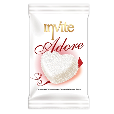 INVITE Prajitura cu Fulgi de Cocos 50 g - WALTI WALTI
