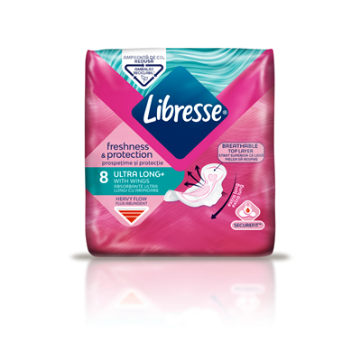 Libresse Freshness & Protection Ultra Long Absorbante 8 bucati WALTI