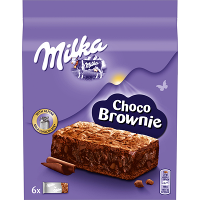 Milka Prajitura Brownie cu Ciocolata 150 g - WALTI WALTI
