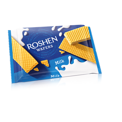 ROSHEN Napolitane Lapte 72 g - WALTI WALTI