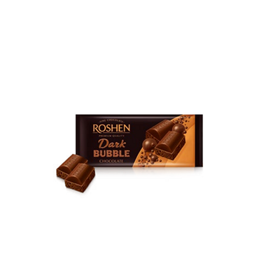 ROSHEN Ciocolata Aerata Neagra 80 g - WALTI WALTI