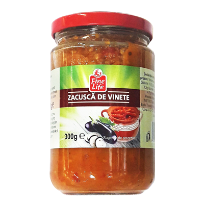 Fine Life Zacusca de Vinete 300 g - WALTI WALTI