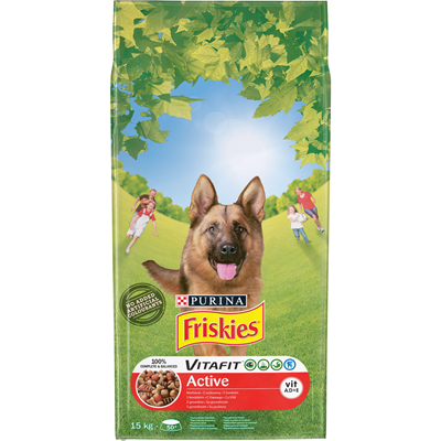 Friskies Active pentru Caini M/L 15 Kg - WALTI WALTI