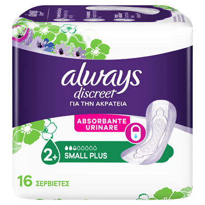 always Absorbante Urinare Small Plus 16 bucati - WALTI WALTI