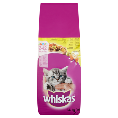 whiskas Hrana Uscata Pisici Junior Pui 14 Kg - WALTI WALTI