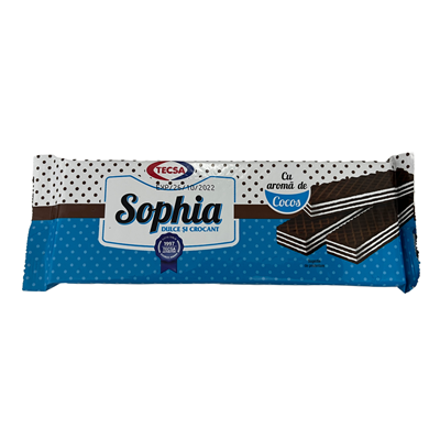 TECSA Sophia Napolitane Cocos 100 g - WALTI WALTI
