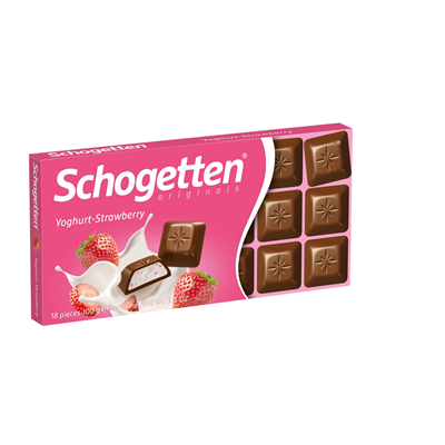 SCHOGETTEN Ciocolata cu Iaurt si Capsune 100 g - WALTI WALTI
