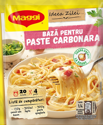 Maggi Ideea Zilei Paste Carbonara 37 g - WALTI WALTI