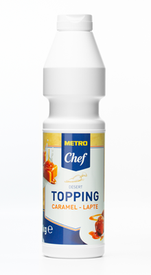 Topping Caramel cu Aroma de Lapte 1 Kg - WALTI WALTI
