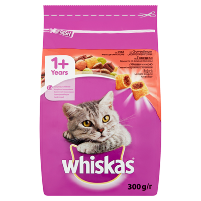 whiskas Pisici Adulte cu Vita 300 g - WALTI WALTI